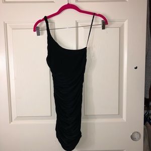 One shoulder bodycon dress